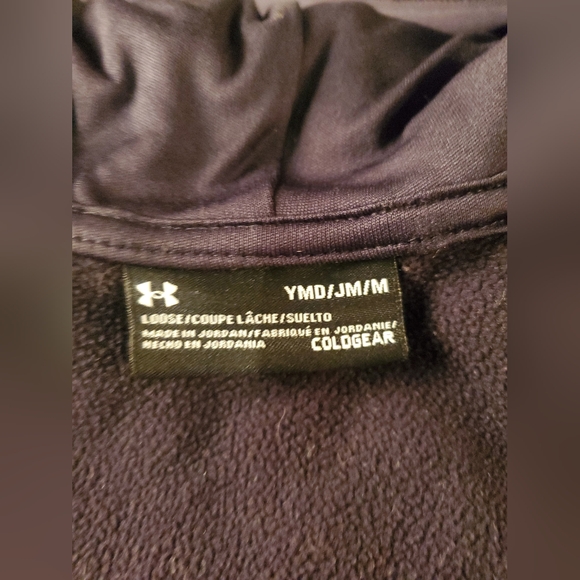 Black under armour zip up hoodie - Picture 5 of 5